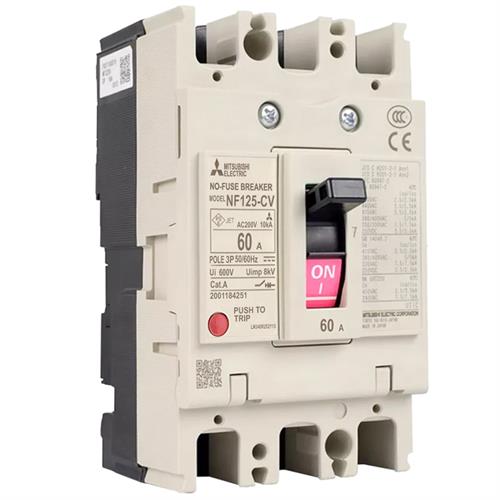 MCCB MITSUBISHI 3P 50A 10kA ( NF125-CV )